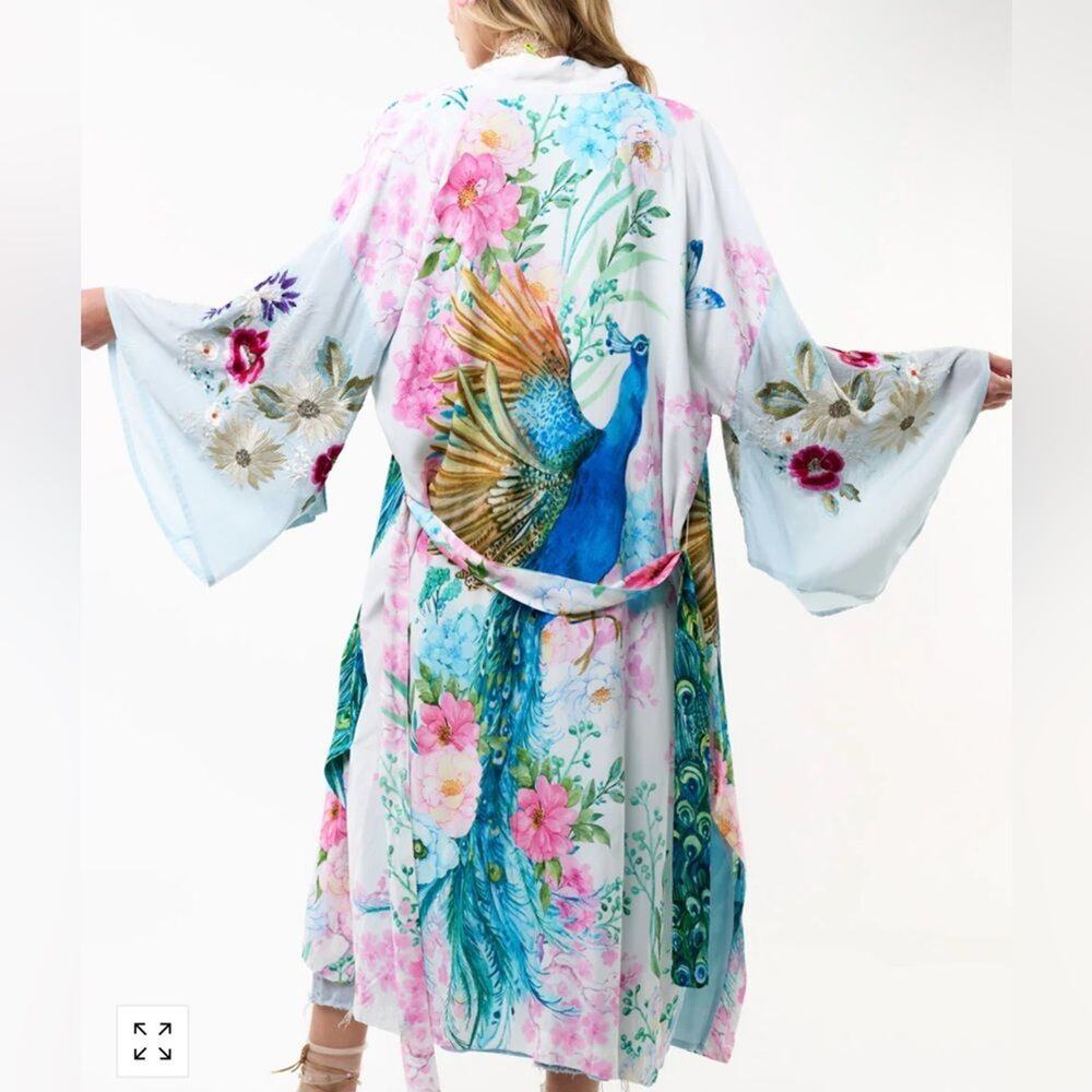 Aratta Morning Glory Kimono resort-wear